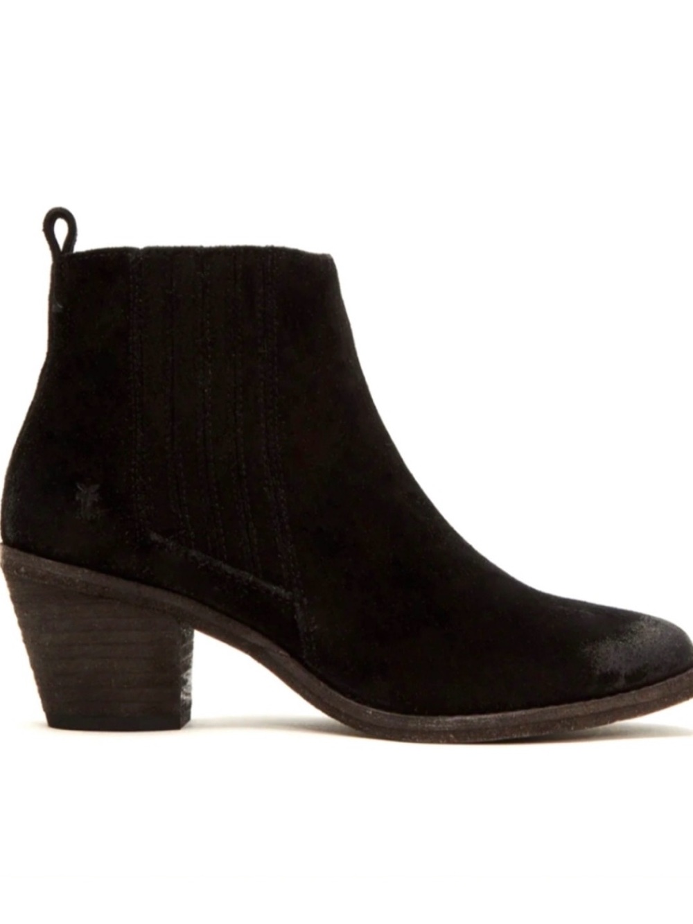 Frye - Alton Chelsea Women’s Black Suede Ankle Boot - size 7